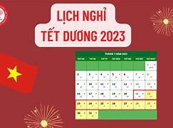 Tết Dương Lịch 2023 Nghỉ Mấy Ngày